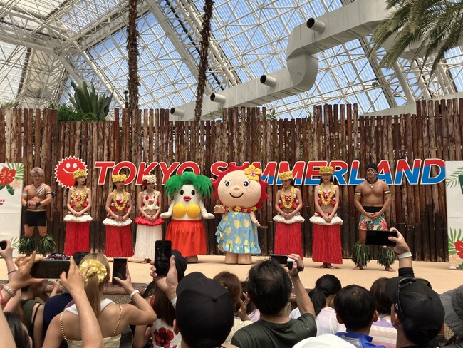 日本最大級の二大レジャー施設が、今年も夏を盛り上げる！「スパリゾートハワイアンズ」×「東京サマーランド」『プールキッズ応援宣言』記念セレモニー第2弾を開催