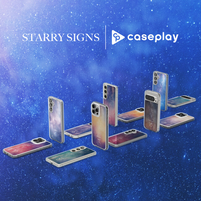 caseplayから星空と12星座の神秘をデザインに込めた「Starry signs」のスマートフォンアクセサリーが、12デザイン×130機種以上のラインナップで登場！