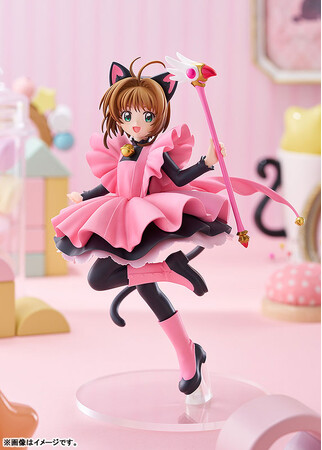 『カードキャプターさくら クロウカード編』より、「木之本桜 黒猫風コスチュームVer.」が「POP UP PARADE」のLサイズで登場。
