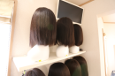 人毛100％ウィッグ / ボブスタイル