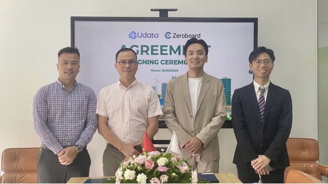 ゼロボードとUdata、ベトナムで「Zeroboard」ホワイトラベルの共同展開を開始