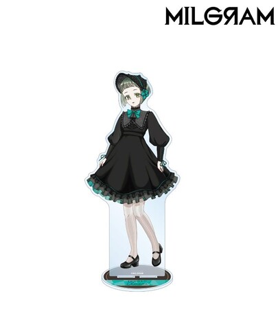 『MILGRAM -ミルグラム-』の描き下ろし アマネ バースデーver. 第2弾 特大アクリルスタンドなどの受注を開始！！アニメ・漫画のオリジナルグッズを販売する「AMNIBUS」にて