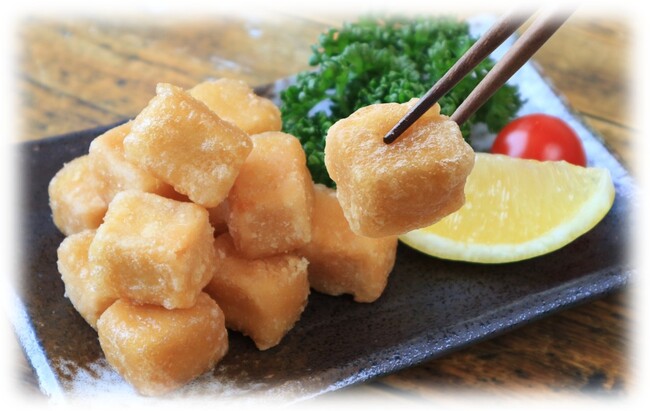 ～おいしくヘルシーに。高野豆腐でウェルビーイング～高野豆腐のから揚げを新発売！