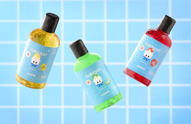 ナチュラルコスメブランドLUSH夏の涼をお風呂で楽しむ、かき氷のシロップのような甘ーい香りのひんやり爽快ボディソープかき氷シリーズ3種を7月10日より夏季限定発売