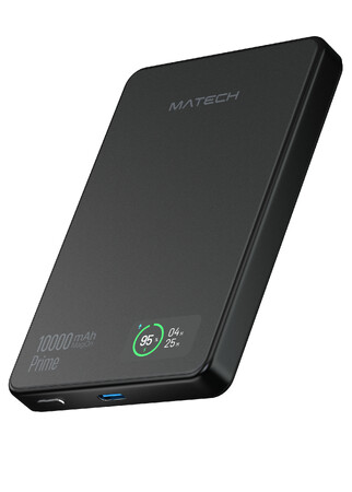 【新発売】リアルタイムディスプレイ・12.9mm超薄型・Qi2搭載の10000mAhモバイルバッテリー「MagOn Prime 10000」がプライムデー先行セールで登場！