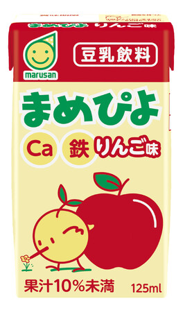 ＜子ども向け豆乳「まめぴよ」にりんご味が登場＞ マルサン「まめぴよ りんご味」2025年9月1日（月）より全国にて発売