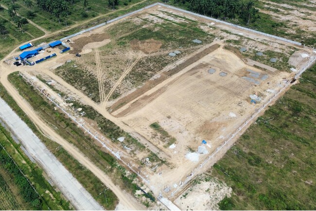 TESSグループ、インドネシアにおけるEFBペレット製造工場の建設状況のお知らせ（2025年６月）