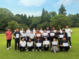 キックオフミーティング当日の集合写真 キックオフミーティング当日の集合写真