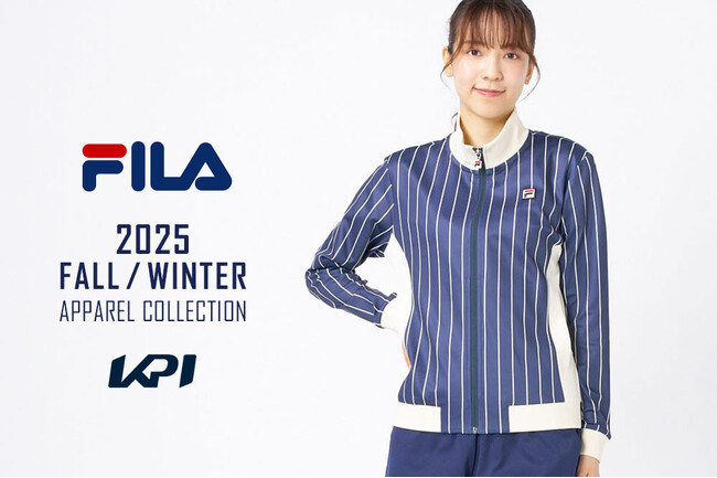 <KPI>フィラ テニスウェア新モデル・2025年秋冬コレクション予約解禁