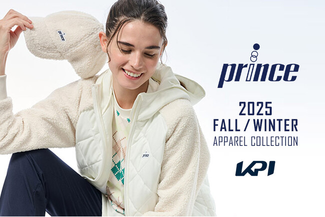 <KPI>プリンス テニス・バドミントンウェア2025年秋冬 最新コレクション登場