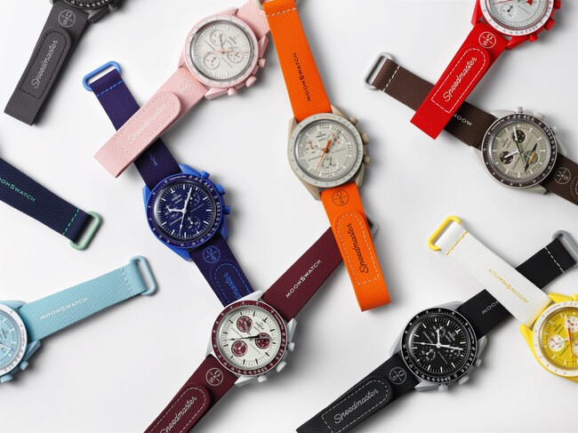 Bioceramic MoonSwatch コレクションにラバーストラップが登場！