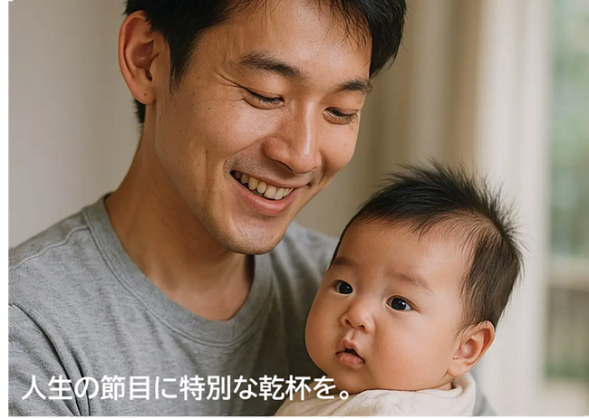 新サービス「２０５０年まで自分に受け取れるプレゼント　子供の成長を見守るウイスキー」好評実施中です。