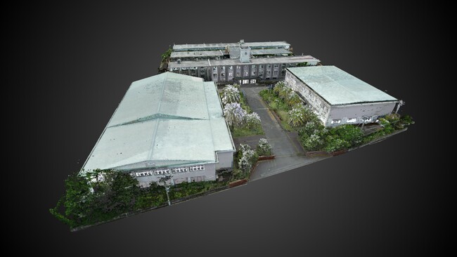 鈴与建設株式会社 旧東海大学第一高等学校の解体前記録データを寄贈