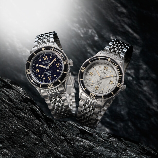 この1本にすべてを。“メテオライト/アベンチュリン×200m防水×ソーラー腕時計”