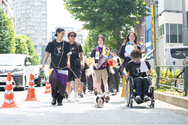 スポーツ界から多様性を発信。LGBTQ＋を支援するアスリートがパレードで行進！「Tokyo Pride 2025」開催レポート～アライアスリートが学生や企業とともに啓発活動を実施～