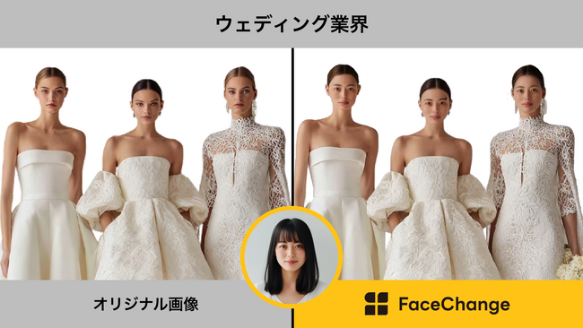 顔合成AI「FaceChange」提供領域を拡大　～“自分に似合う”を多様なライフシーンで可視化～