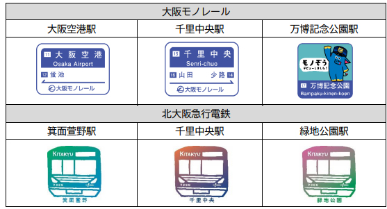 「大阪モノレール＆北大阪急行エキタグスタンプラリー」を開催します！
