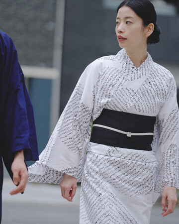 HERALBONY、岩手県一関市の老舗「京屋染物店」とコラボしブランド初の手染め浴衣を7/11(金)より発売！