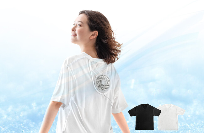 背中の空気を循環させて夏のレジャーシーンを快適に『もはや、エアコン。(R)さらひやシャツ』を新発売！