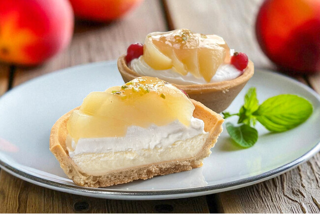 【ケーキ屋社長の本気の新作】サクサクなのに“ふわとろ”！夏季限定「桃のアイスタルト」7/12新発売！