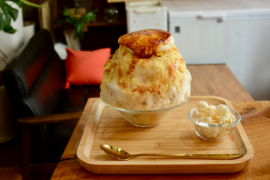 【脂肪燃焼 MCTコーンミルクブリュレ氷～焦がし醤油キャラメルソース～】