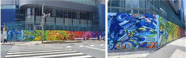 日本橋リバーウォークの回遊と賑わいを創出する仮囲い装飾プロジェクト　NIHONBASHI RIVER WALK MUSEUM 始動