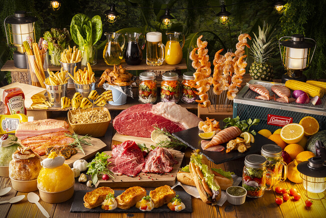 ヒルトン成田×コールマンのコラボレーション「サマーガーデンバーベキュー」期間限定開催