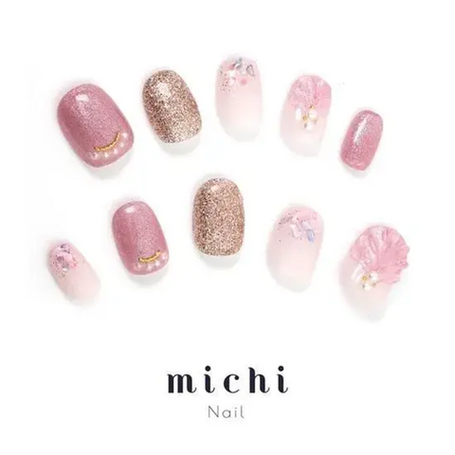 ミチネイルから夏を楽しむさわやかピンクネイルが新登場♪