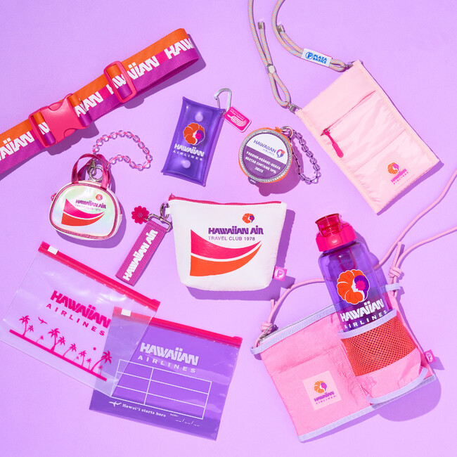 「ハワイアン航空」とPLAZAがスペシャルコラボレーション！夏旅で活躍間違いなし！のトラベルアイテムを中心にラインアップ。ハワイの往復航空券が当たるXキャンペーンも同時開催！