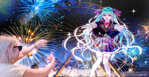 最新型ARグラスで広がる花火体験! 「XREAL One Pro」が音×光×テクノロジーの世界を演出