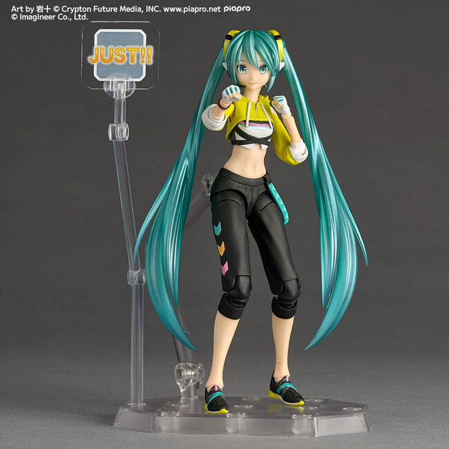 アメイジング・ヤマグチでミクササイズ！『初音ミク』がスポーティなトレーニングウェア姿で立体化。あみあみにて予約受付中。