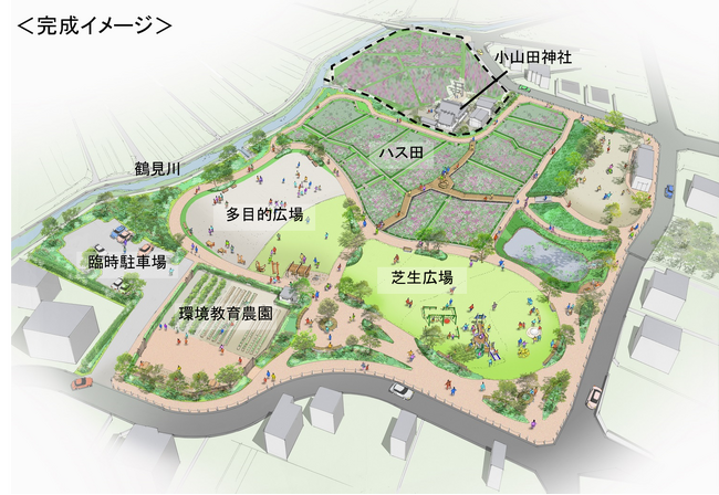 【東京都町田市】小山田蓮田緑地が開園します