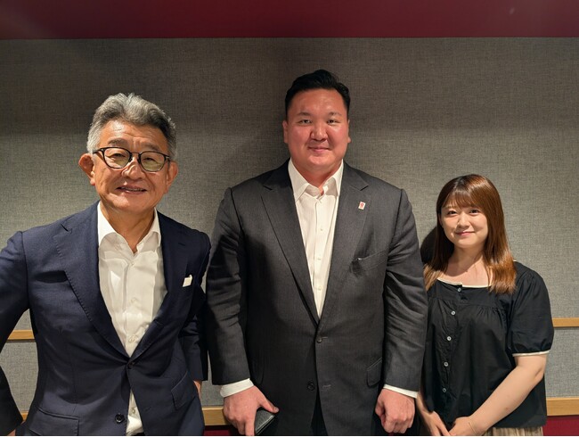 元横綱の白鵬翔さんがゲスト出演！interfm『武田良太 Try Again』 元総務大臣・武田良太と「世界相撲グランドスラム」構想などトークを展開！！