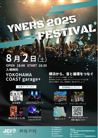 サーキュラーエコノミー×ナイトタイムエコノミー創出事業YNERS(ワイナーズ)開催のお知らせ