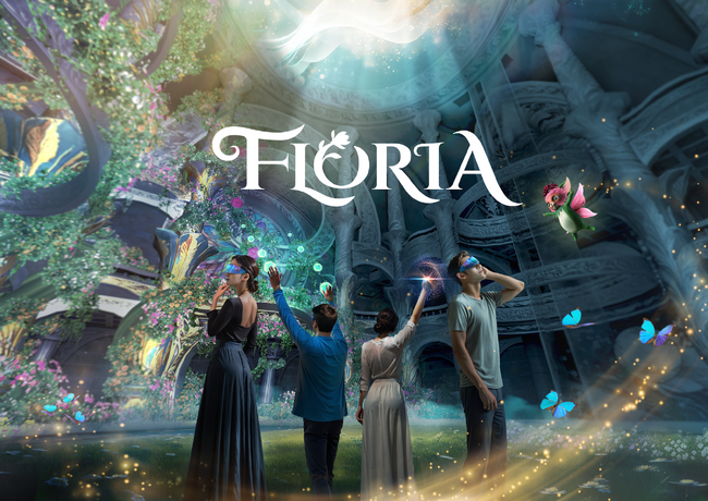 期間限定！お台場店にて大人数で楽しめる新VRアトラクション「FLORIA（フローリア）」が本日7月14日(月)より予約受付を開始！