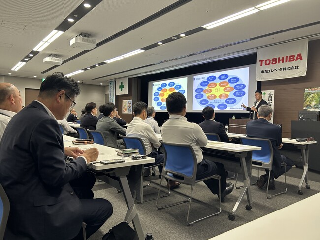 東芝エレベータの社員向けに、「認知症に関する講座」を実施しました