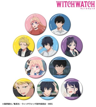 TVアニメ『ウィッチウォッチ』のトレーディング缶バッジ、トレーディングブロマイドなどの受注を開始！！アニメ・漫画のオリジナルグッズを販売する「AMNIBUS」にて