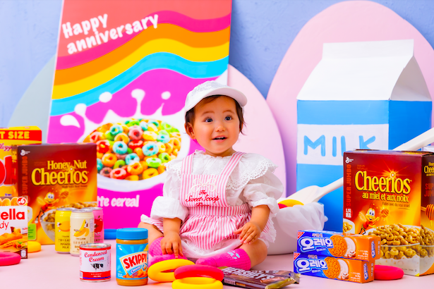 毎日がもっと輝く！朝から元気な1日を。～happy breakfast～【ベビーフォト】