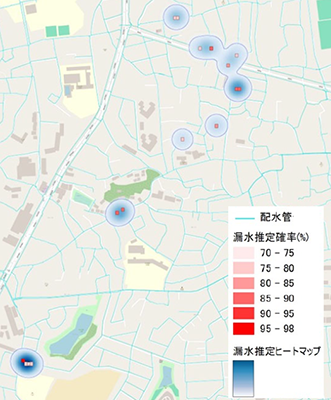人工衛星を用いた上水道管の漏水調査サービス「mizuiro」の提供開始