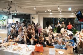 イベントに集まったにゃんドル☆わんドル イベントに集まったにゃんドル☆わんドル