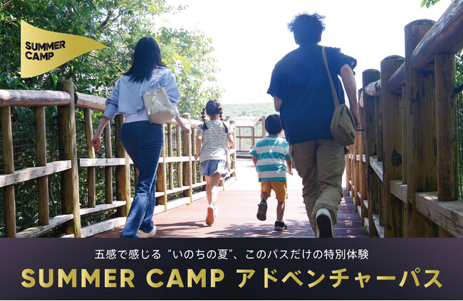 夏ならではの特別を、今だけの冒険パス　パークの魅力をぎゅっと詰め込んだ体験がまとめてできる特別なチケット！「SUMMER CAMP アドベンチャーパス」期間限定販売