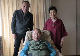 袴田家訪問取材 袴田家訪問取材