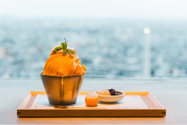 韓国カフェで話題沸騰！【NORAN】が贈る、“進化系かき氷”「 팥빙수（パッピンス）」地上170mで味わう、甘く涼やかなときめき。