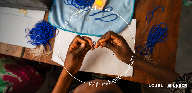 UNHCRとLOJELが連携し、「The Simplest Act」グローバルキャンペーンを開始シンプルな意思表示による変化を促進