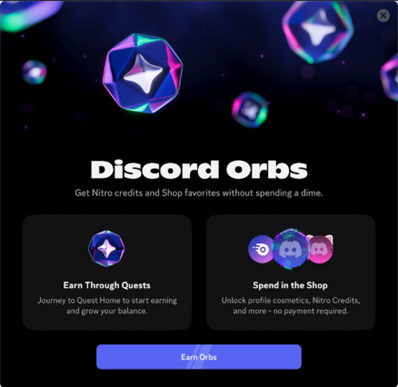 Discordがクエスト達成で獲得できる新バーチャル報酬「Orbs（オーブス）」をグローバルで正式ローンチ