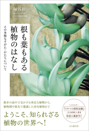 身近な植物から珍奇植物まで！ 多種多様な植物の面白さを堪能できるボタニカル・フォトエッセイ 『根も葉もある植物のはなし　その多様なすがた・かたちについて』発売