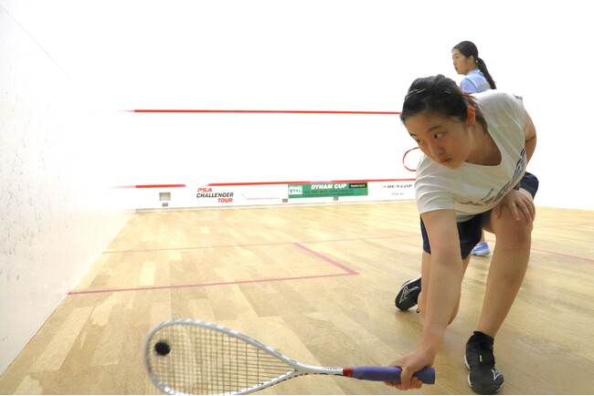 ダイナムカップ四県オープンスカッシュ選手権大会選手権男女とも初優勝・新王者が誕生