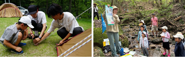 Snow Peak ABURAYAMA FUKUOKA 夏休み特別企画まなべるCAMP in Summer