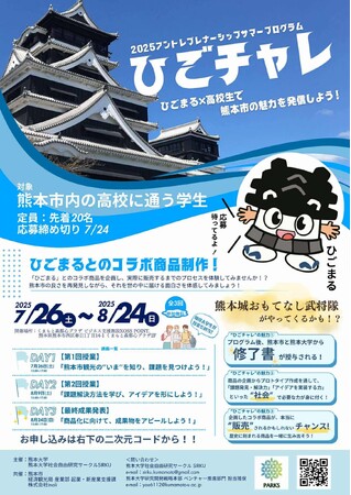 2025アントレプレナーシップサマープログラム「ひごチャレ」を開催します！