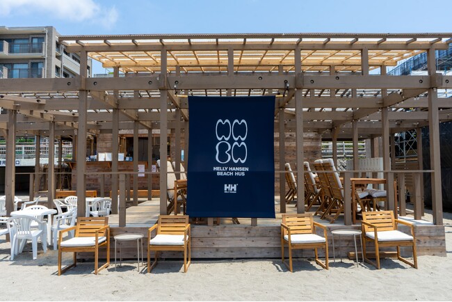HH×海の家「はなれ」 ”HELLY HANSEN BEACH HUS” オープン
